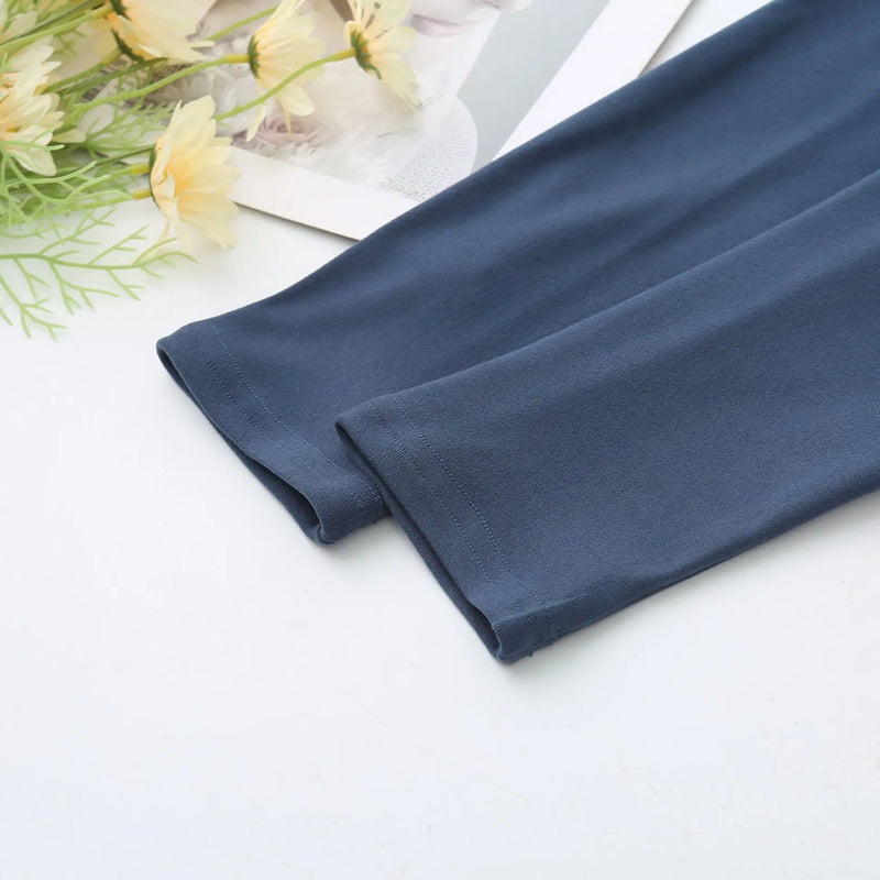 Autumn Winter Striped Stitching Velvet Fabric Thermal Bottoming T-shirt Women's Warm Inner Tops