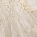 Embroidery Princess Elegant Dresses Children Birthday Clothing Baby Wedding Party