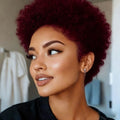 Kinky Curly Pixie Wig Human Hair Made Short Curly Human Hair Wig for Women Soft  Natural