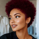 Kinky Curly Pixie Wig Human Hair Made Short Curly Human Hair Wig for Women Soft  Natural