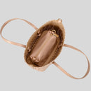 Hollow Small Tote Bag Designer Carving Women Handbags Luxury Shoulder Crossbody Bags Trend Summer Beach Bag