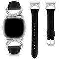 Compatible with Fitbit Versa 4/3 & Sense 2/Sense Smartwatch Interlocking Latch Replacement Band