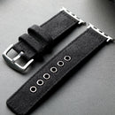 Handmade double-layer canvas strap compatible For Apple Watch men's thick Ultra S13 Watchband