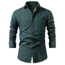 Men Denim Shirt Pure Casual Jacket Trendy Men's Wear Spring Autumn Season