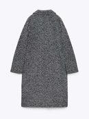 Elegant Solid Autumn Trench Jacket Women Original Design Windbreaker