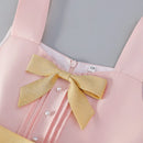 Elegant Girl Pink Party Dress For Children Birthday Costume Big Bow Princess Kids Clothes Wedding Evening Gown Formal