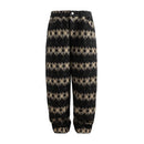 Autumn Winter Men Jeans Contrast Pants Casual Male Trousers Loose