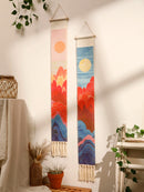 Handmade Wall Tapestries Boho Art Home Decoration Wall Hanging for Living Room Bedroom Ornament