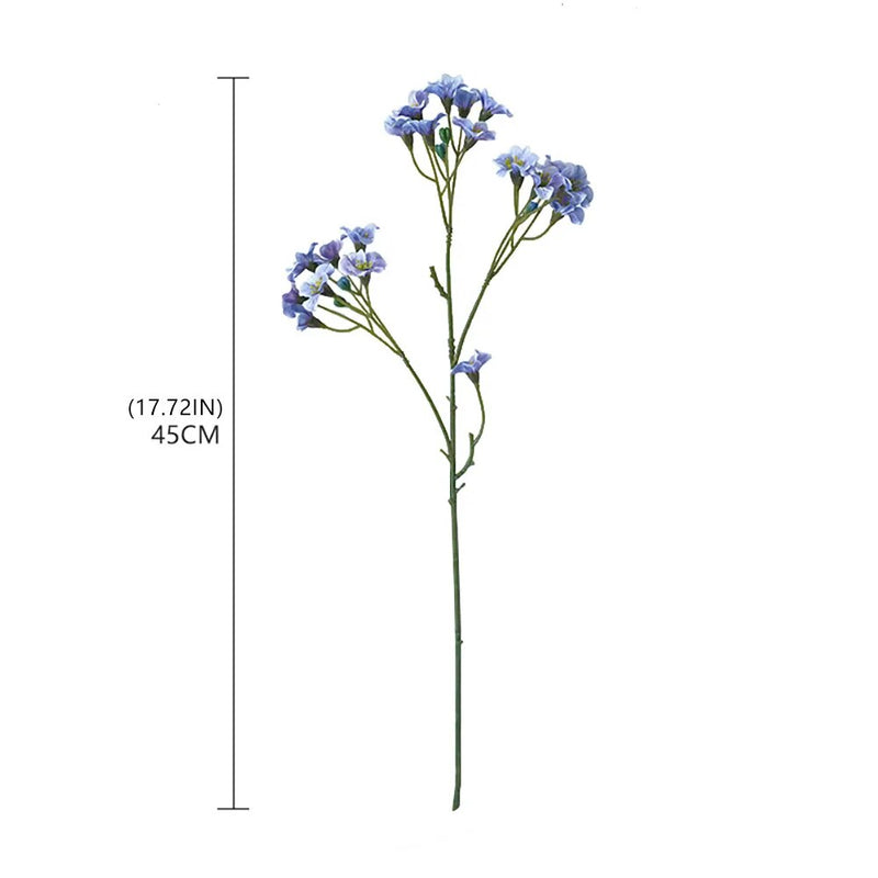 3 Forks/Bouquet Artificial Flower Silk Cornflower Fake Flowers Artificial Plant Decorative Flowers Home Decor Wedding Decor