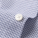 Spring Summer Cotton Short-sleeved Shirt Men's Business Casual Plaid
