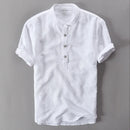 Summer Shirt Men Casual Shirt Hombre Round Collar Designer Leisure T-shirt Men
