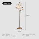 Floor Lamp Nordic Sofa Modern Tall Floor Lamp Art Decoration Decor Leaf Standing Lamp