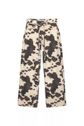 Women's Jeans Washed Tie-dye Wide Leg Straight Baggy Pants