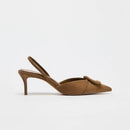 Women Sandals Summer Singbacks Mules Shoes Elegant Party Dress Striptease Sandalias