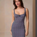 Women Spring and Summer Style Floral Vest Dress