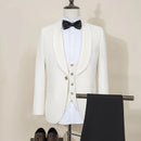 Elegant evening gown Tuxedo Prom man Suit Party Dress Slim fit casual suit wedding three-piece