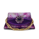 Latest Purple Shoe and Bag Set for Women Shoe and Bags Set for Party Elegant Wedding Shoes Bride