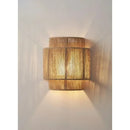 Wall Lamp Home Design Hand-woven Hemp Rope Led Wall Lamps