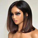 Woman with styled hair against a neutral background, Obroi