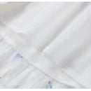 kids girls summer floral print white cotton flare dress child teen girl cotton lining dresses