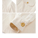 Cotton Washed Raw Denim Jacket Spring Autumn