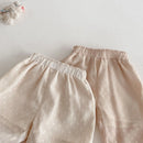 Girls Repellent Pants Summer for Baby Girls Version Bow Pants for Children