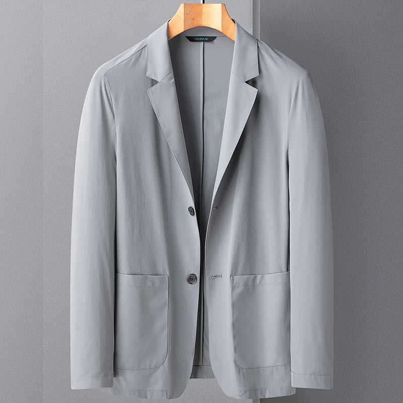 Slim senior feel leisure suit jacket