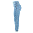 Vintage High Waist Mom Baggy Jeans Women Blue Denim Pants Boyfriend Jean Femme Jeans For Girls