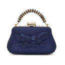 Luxury Italian Shoes and Bag Set for Women Wedding Women Pumps Rhinestones Party Ladies Shoe and Bag Set