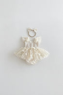 Summer Toddler Girl Lace Flower Bodysuit Princess Sweet Romper Infant Jumpsuit Baby Clothes