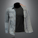 Men Handsome Casual Retro Style Denim Shirt Men Shirts