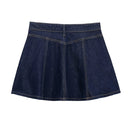 Women's Denim Mini Skirt Spring/Summer Casual Women's Half Skirt