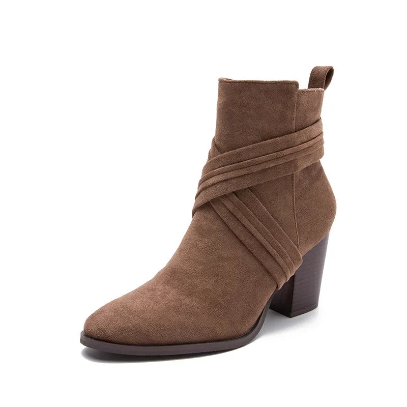 Women Ankle Boot Autumn Winter Pumps Short Boot Casual Shoe Designer Women Boot