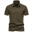 Men Polo Shirts Casual Short Sleeve Polo Shirts for Men Turndown Collar Polos Man Summer
