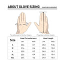 Men's Gloves Winter Warm Touchscreen Full Finger Mittens Riding Driving Gloves