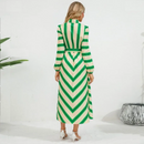 Shirt Dress Autumn New Simple Lace Loose Fitting Dress Street Apparel