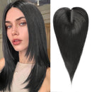 Hair Topper for Women Hair Light Blonde Hair Toppers Handcrafted Lace Base Clip in Toppers Hair Loss Cover