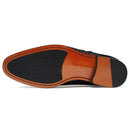 leather shoes loafers men casual British men's leather shoes