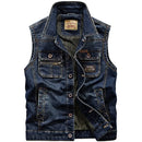 Men's Personalized Handsome Unhooded Sleeveless Vest
