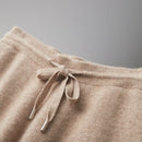 Cashmere Men's Business Casual Knitted Leggings Solid Pants Autumn Winter Thickened Warm