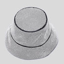 Hat Women Personality Party Shiny Hat Men Designer Outdoor Flat Top Sun Hat Panama