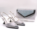 Italian Desing Women Shoes and Bag Set Sweet Style Super Heels