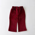 Baby Girl Cotton Trousers With Infant Toddler Child Flared Pant Spring Autumn Baby Clothes 1-7Y