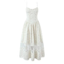 White lace dress on a white background, Obroi