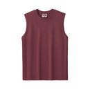Summer American Sleeveless T-shirt Men's Washed Casual Fitness