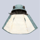 Baby Clothing Boys Girls Woolen Thick Hooded Vest Coat Children Winter Kids Warm Jackets Waistcoat Christmas Costume Outerwear