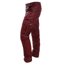Men Leather Chaps Motorcycle Faux Leather Pants for Men
