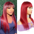 18 inch Deep Wave Headband Wig Curly Human Hair Wigs for Women Dark Root Blonde