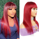 18 inch Deep Wave Headband Wig Curly Human Hair Wigs for Women Dark Root Blonde