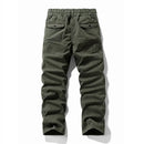 Green cargo pants on a white background, Obroi
